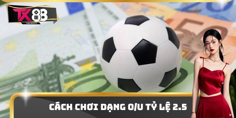 Cách chơi hình thức cược 2.5