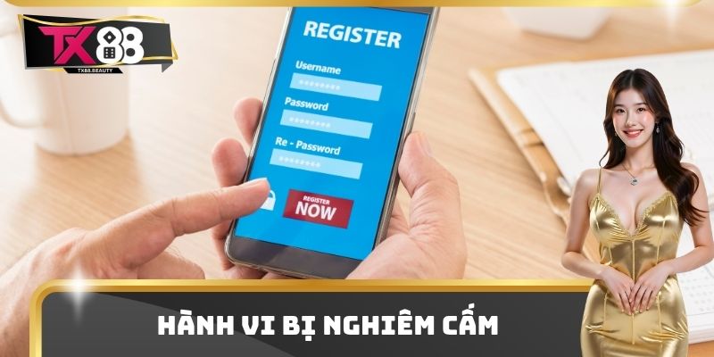 Hành vi bị nghiêm cấm